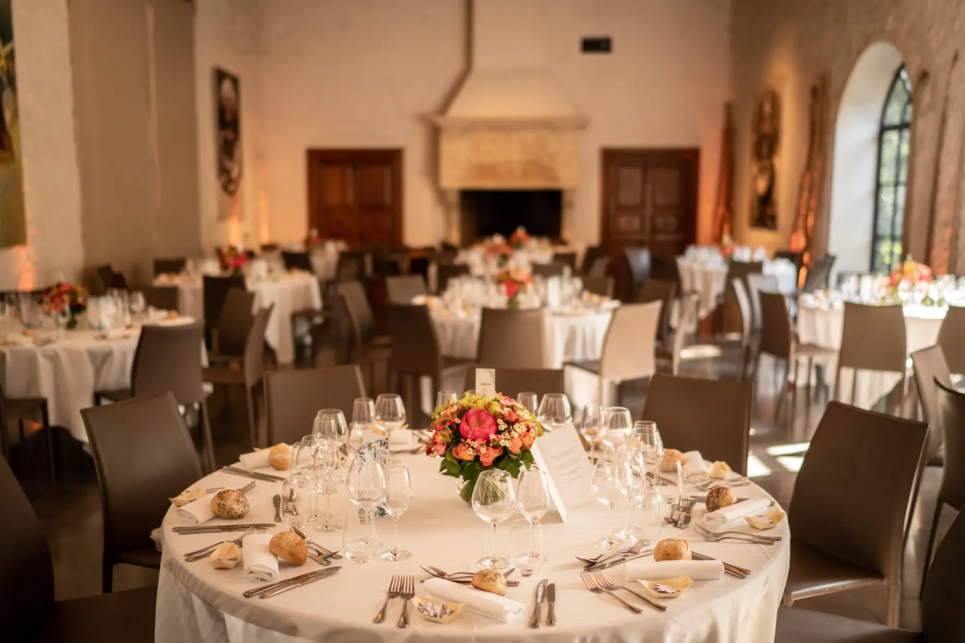 Dîner de réception